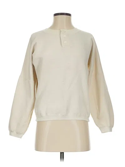 Pre-owned Assorted Brands Sweatshirt In White