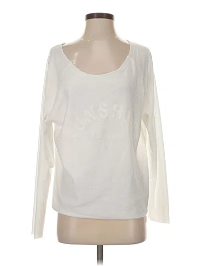 Pre-owned Assorted Brands Sweatshirt In White