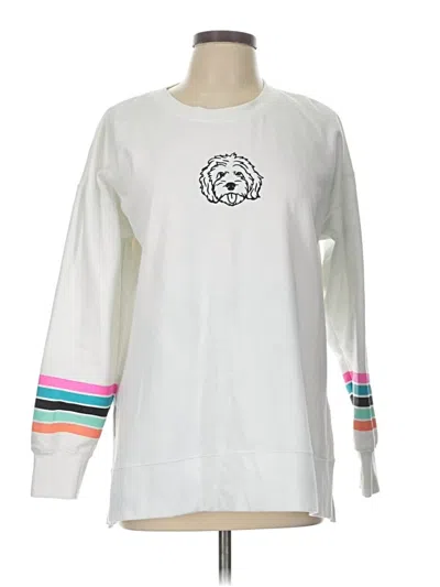 Pre-owned Assorted Brands Sweatshirt In White