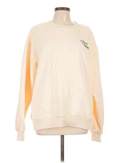 Pre-owned Assorted Brands Sweatshirt In White