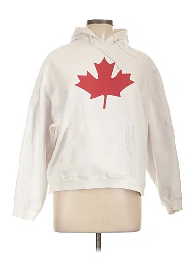 Pre-owned Assorted Brands Sweatshirt In White