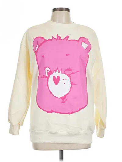 Pre-owned Assorted Brands Sweatshirt In White