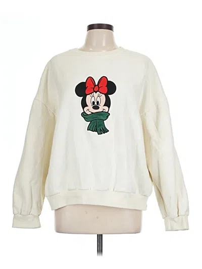 Pre-owned Assorted Brands Sweatshirt In White