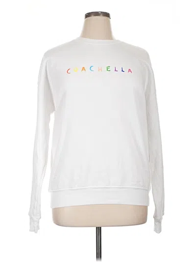 Pre-owned Assorted Brands Sweatshirt In White
