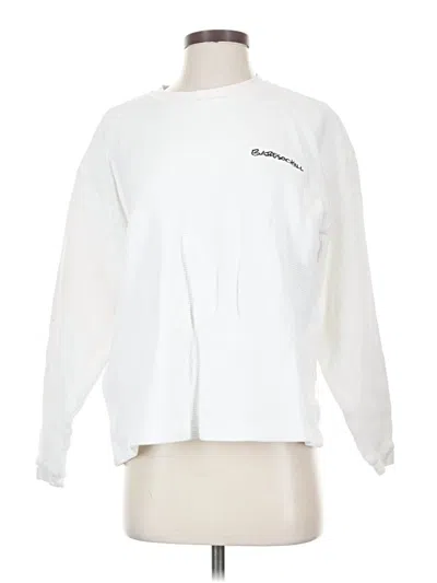 Pre-owned Assorted Brands Sweatshirt In White