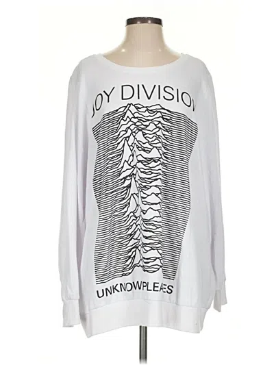 Pre-owned Assorted Brands Sweatshirt In White