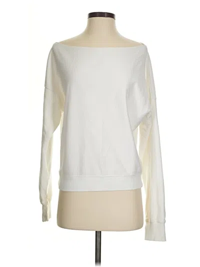 Pre-owned Assorted Brands Sweatshirt In White