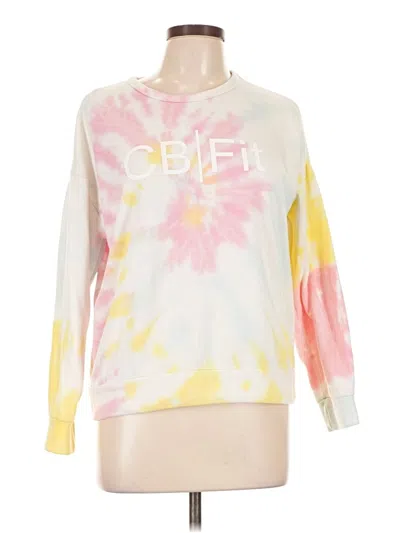 Pre-owned Assorted Brands Sweatshirt In White