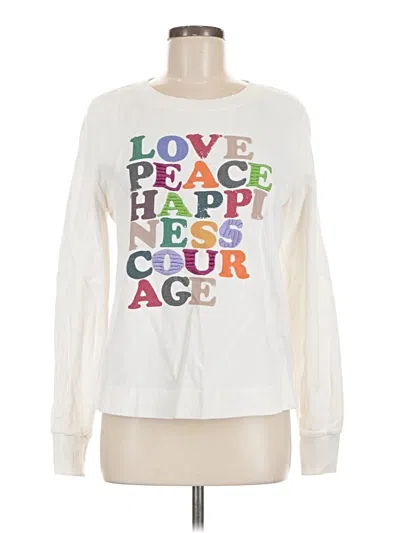 Pre-owned Assorted Brands Sweatshirt In White