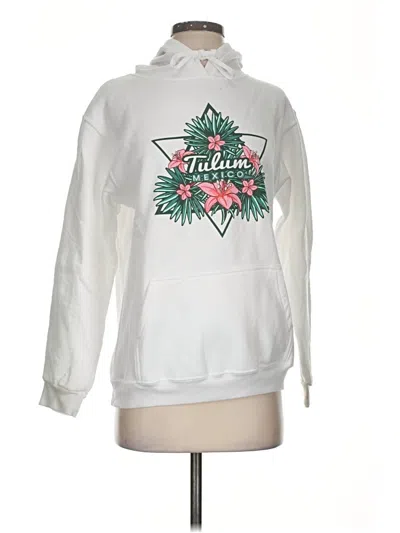Pre-owned Assorted Brands Sweatshirt In White