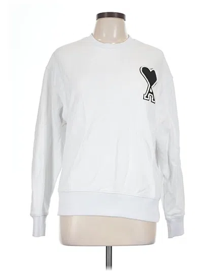 Pre-owned Assorted Brands Sweatshirt In White