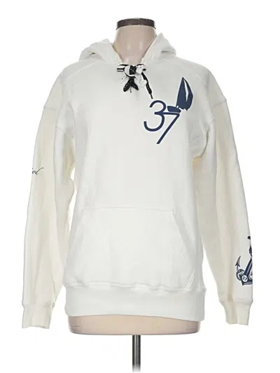 Pre-owned Assorted Brands Sweatshirt In White