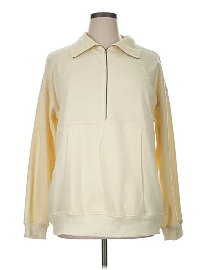 Pre-owned Assorted Brands Sweatshirt In Yellow