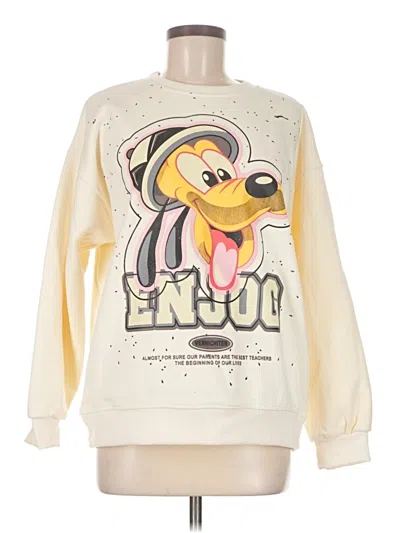 Pre-owned Assorted Brands Sweatshirt In Yellow