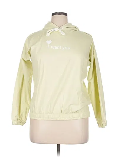 Pre-owned Assorted Brands Sweatshirt In Yellow