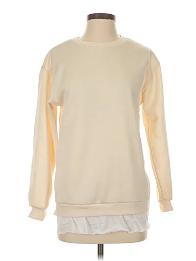 Pre-owned Assorted Brands Sweatshirt In Yellow