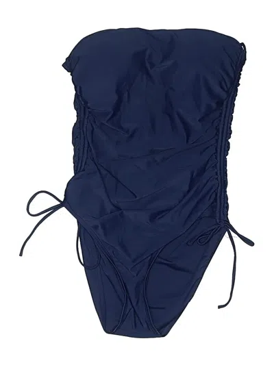 Pre-owned Assorted Brands Swimsuit Bottoms In Blue