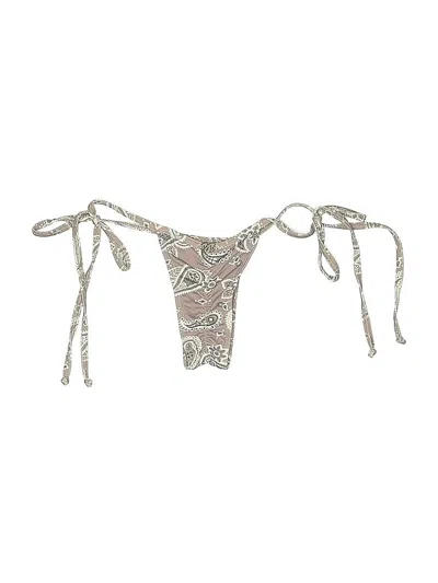 Pre-owned Assorted Brands Swimsuit Bottoms In Brown