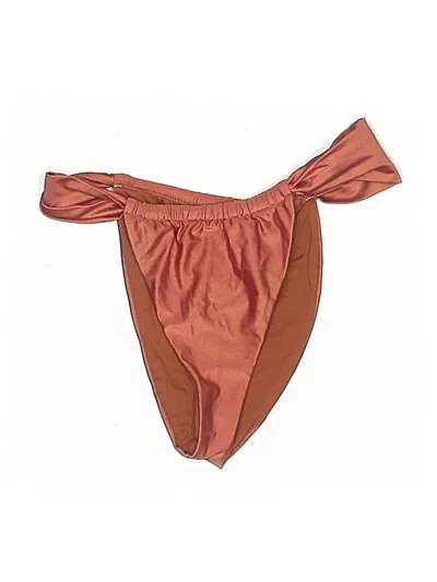 Pre-owned Assorted Brands Swimsuit Bottoms In Brown