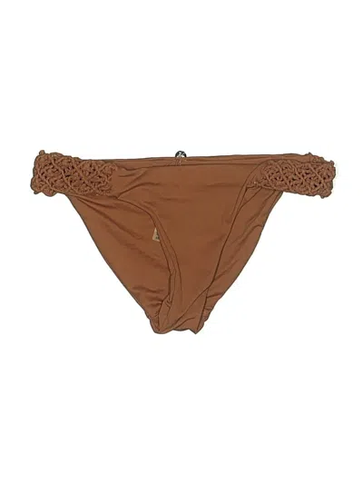 Pre-owned Assorted Brands Swimsuit Bottoms In Brown