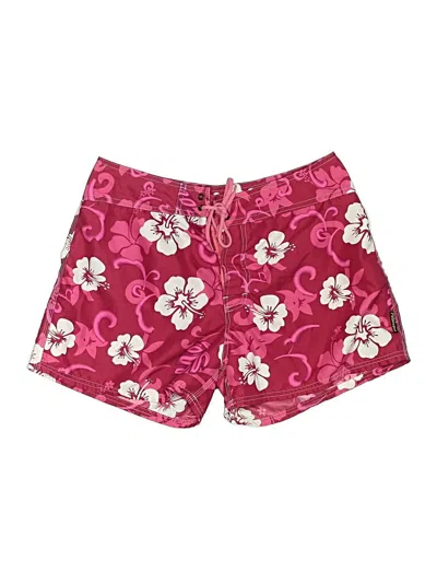 Pre-owned Assorted Brands Swimsuit Bottoms In Burgundy