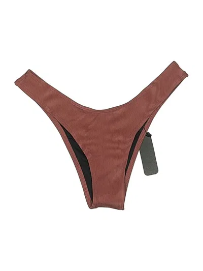 Pre-owned Assorted Brands Swimsuit Bottoms In Burgundy