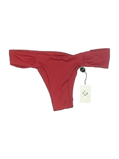 Assorted Brands Swimsuit Bottoms In Burgundy