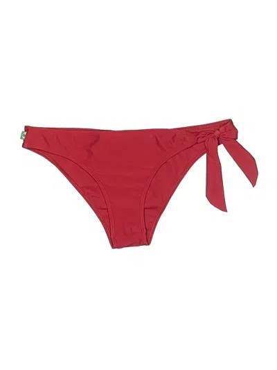 Pre-owned Assorted Brands Swimsuit Bottoms In Burgundy