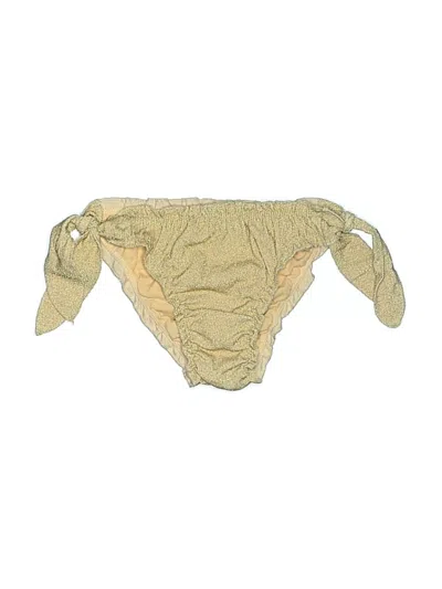 Pre-owned Assorted Brands Swimsuit Bottoms In Gold