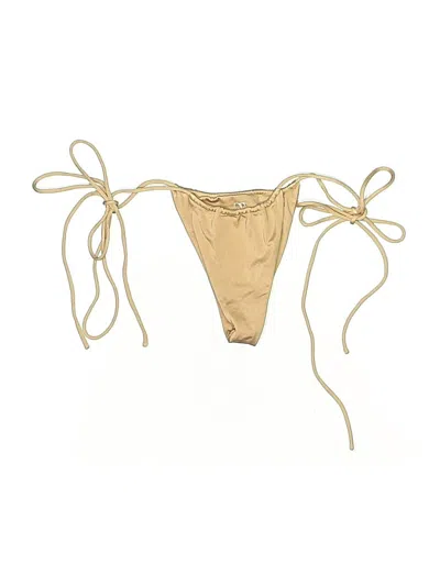 Pre-owned Assorted Brands Swimsuit Bottoms In Gold