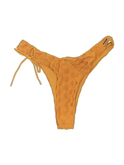 Pre-owned Assorted Brands Swimsuit Bottoms In Gold