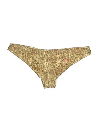 Pre-owned Assorted Brands Swimsuit Bottoms In Gold