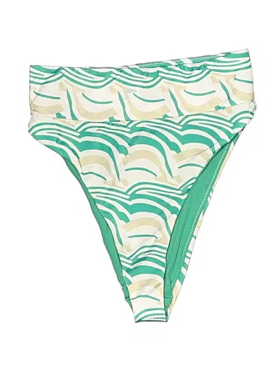 Pre-owned Assorted Brands Swimsuit Bottoms In Green