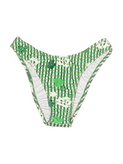 Pre-owned Assorted Brands Swimsuit Bottoms In Green