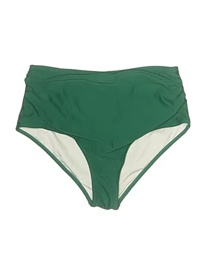 Pre-owned Assorted Brands Swimsuit Bottoms In Green