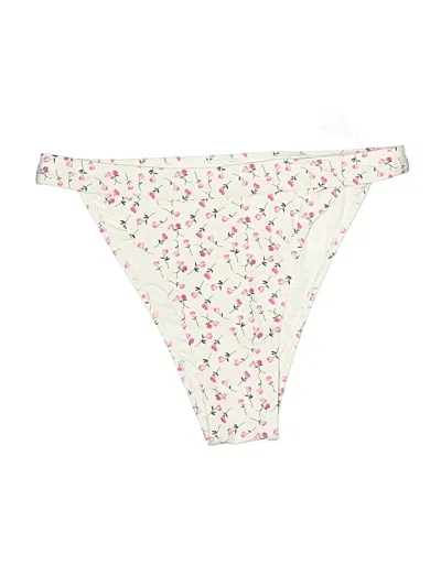 Pre-owned Assorted Brands Swimsuit Bottoms In Ivory