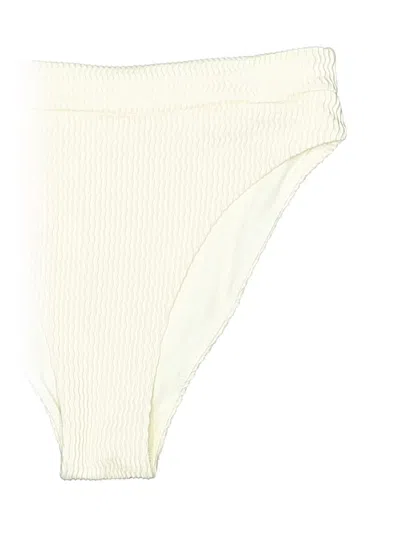Pre-owned Assorted Brands Swimsuit Bottoms In Ivory
