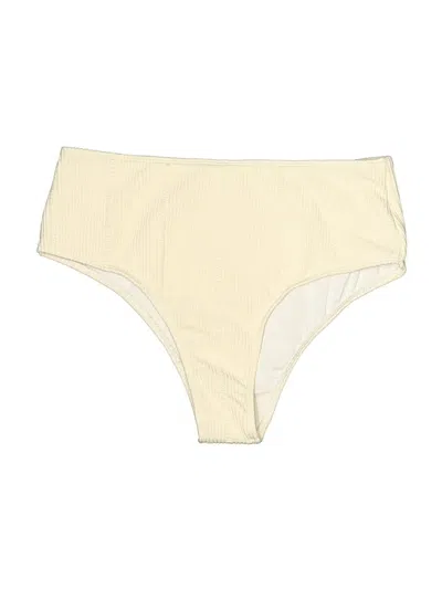 Pre-owned Assorted Brands Swimsuit Bottoms In Ivory