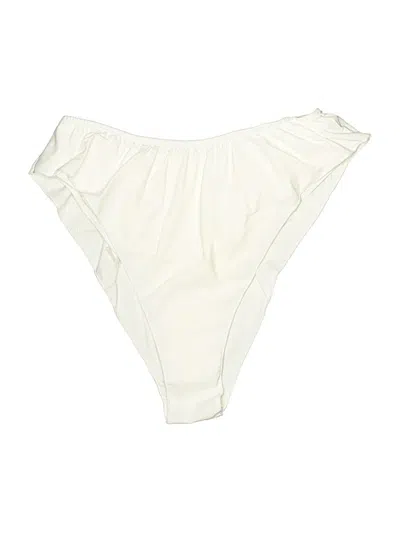 Pre-owned Assorted Brands Swimsuit Bottoms In Ivory