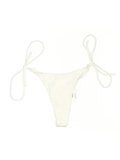 Pre-owned Assorted Brands Swimsuit Bottoms In Ivory