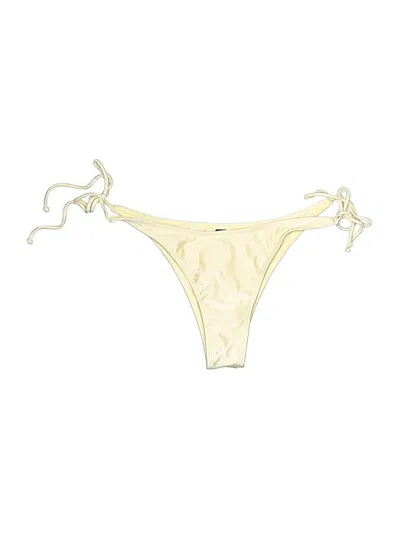 Pre-owned Assorted Brands Swimsuit Bottoms In Ivory