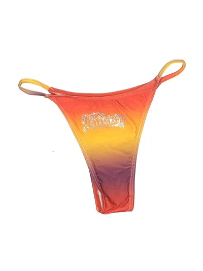 Pre-owned Assorted Brands Swimsuit Bottoms In Orange