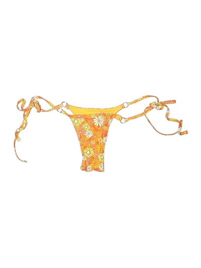 Pre-owned Assorted Brands Swimsuit Bottoms In Orange