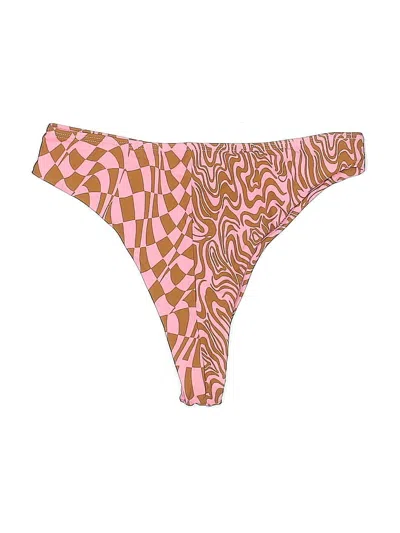 Pre-owned Assorted Brands Swimsuit Bottoms In Pink