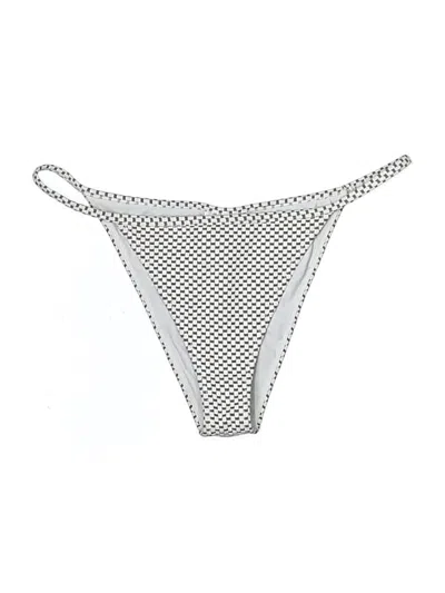 Pre-owned Assorted Brands Swimsuit Bottoms In Silver