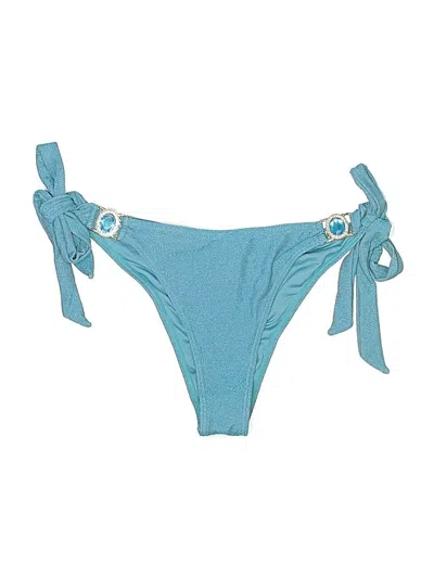 Pre-owned Assorted Brands Swimsuit Bottoms In Teal