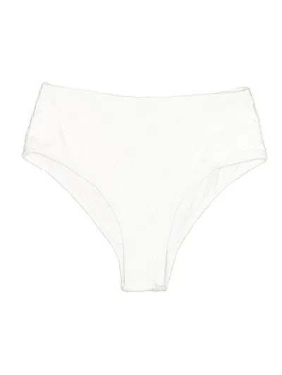Pre-owned Assorted Brands Swimsuit Bottoms In White