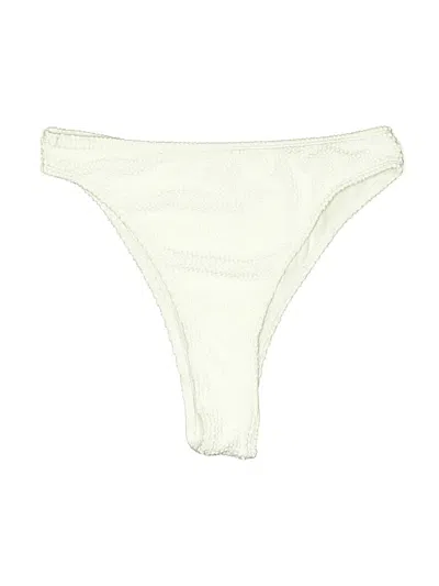 Pre-owned Assorted Brands Swimsuit Bottoms In White