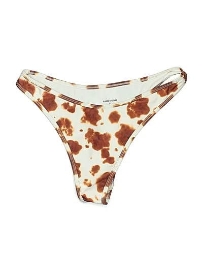 Pre-owned Assorted Brands Swimsuit Bottoms In White