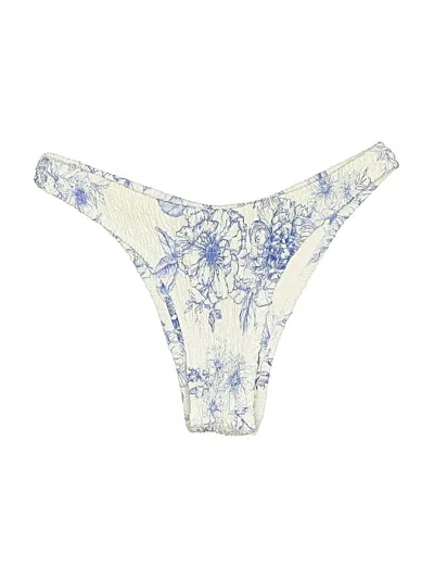 Pre-owned Assorted Brands Swimsuit Bottoms In White